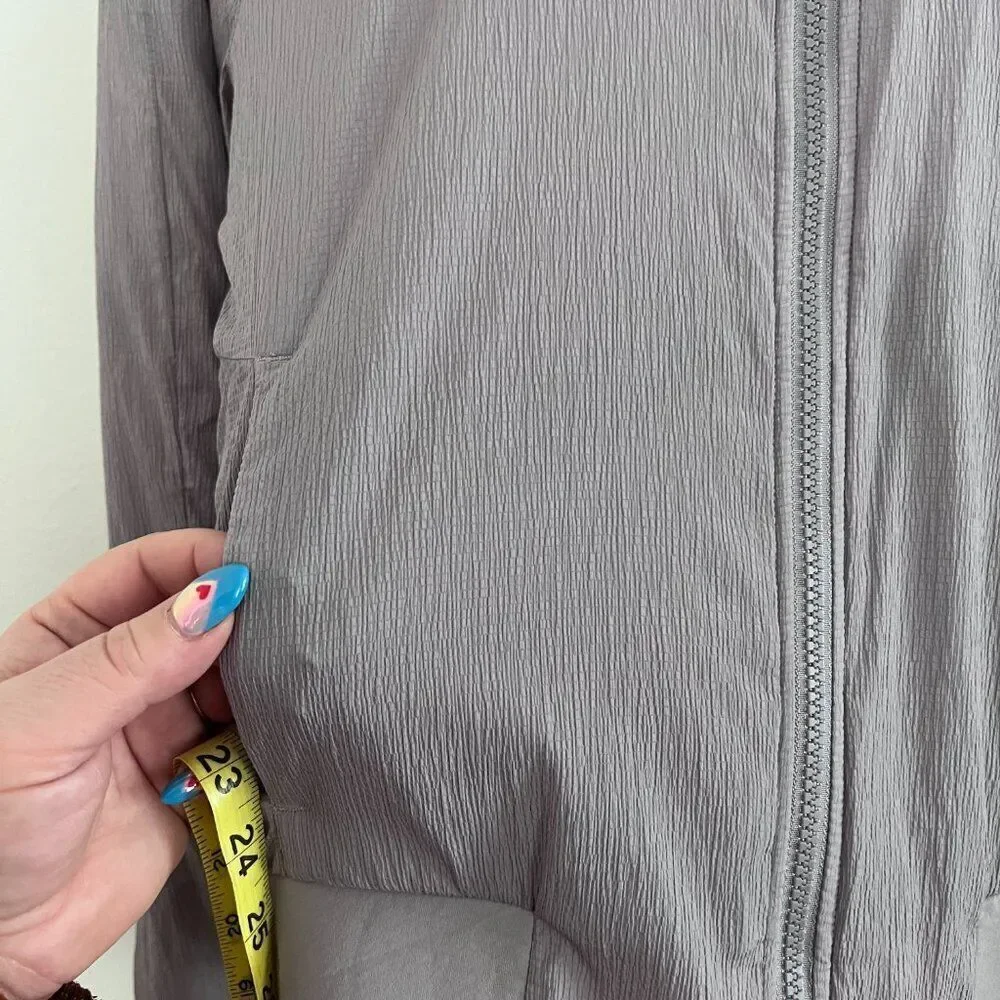 Lululemon Non Stop Reversible Bomber Jacket in Dark Chrome